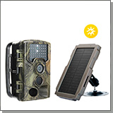Комплект: фотоловушка «Филин HC-800A» и солнечная панель «SP-08 Dual»